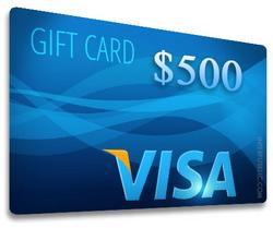 $500 Visa Gift Card Sweepstakes